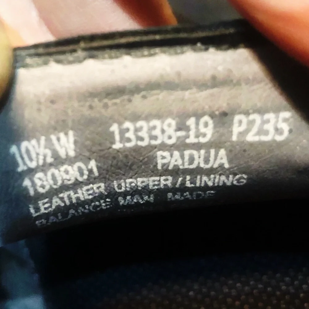 Drew Womens Padua 10.5W Black Calf/Patent Zip Diabetic Comfort